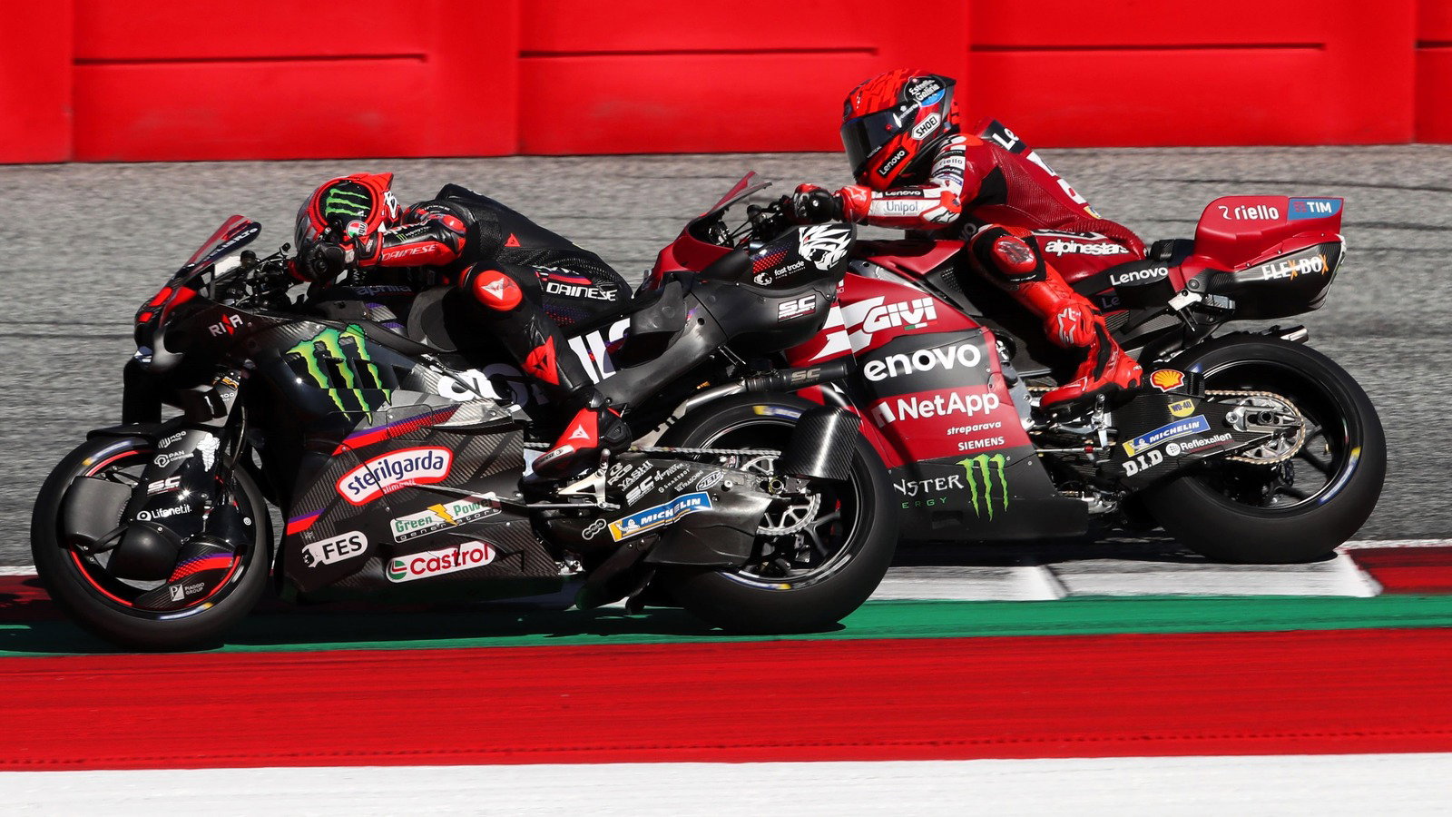 Marco Bezzecchi, Marc Marquez, 2026 Red Bull Ring MotoGP.