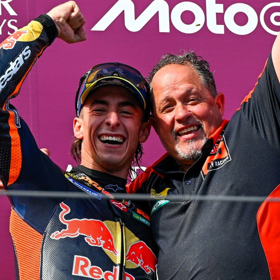 Pedro Acosta, Paul Trevathan, 2026 Red Bull Ring MotoGP. 