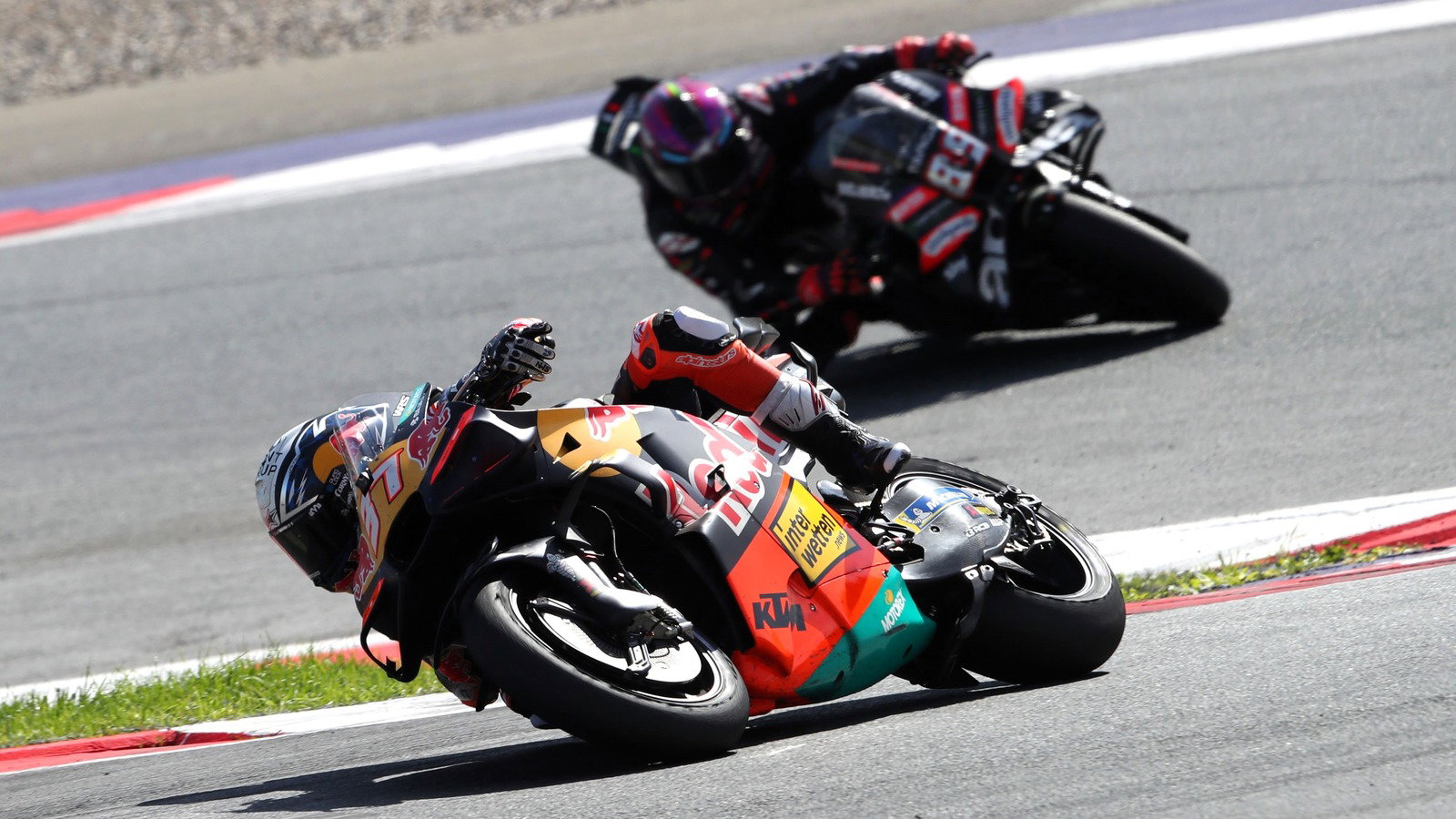 Pedro Acosta, Jorge Martin, 2026 Red Bull Ring MotoGP.