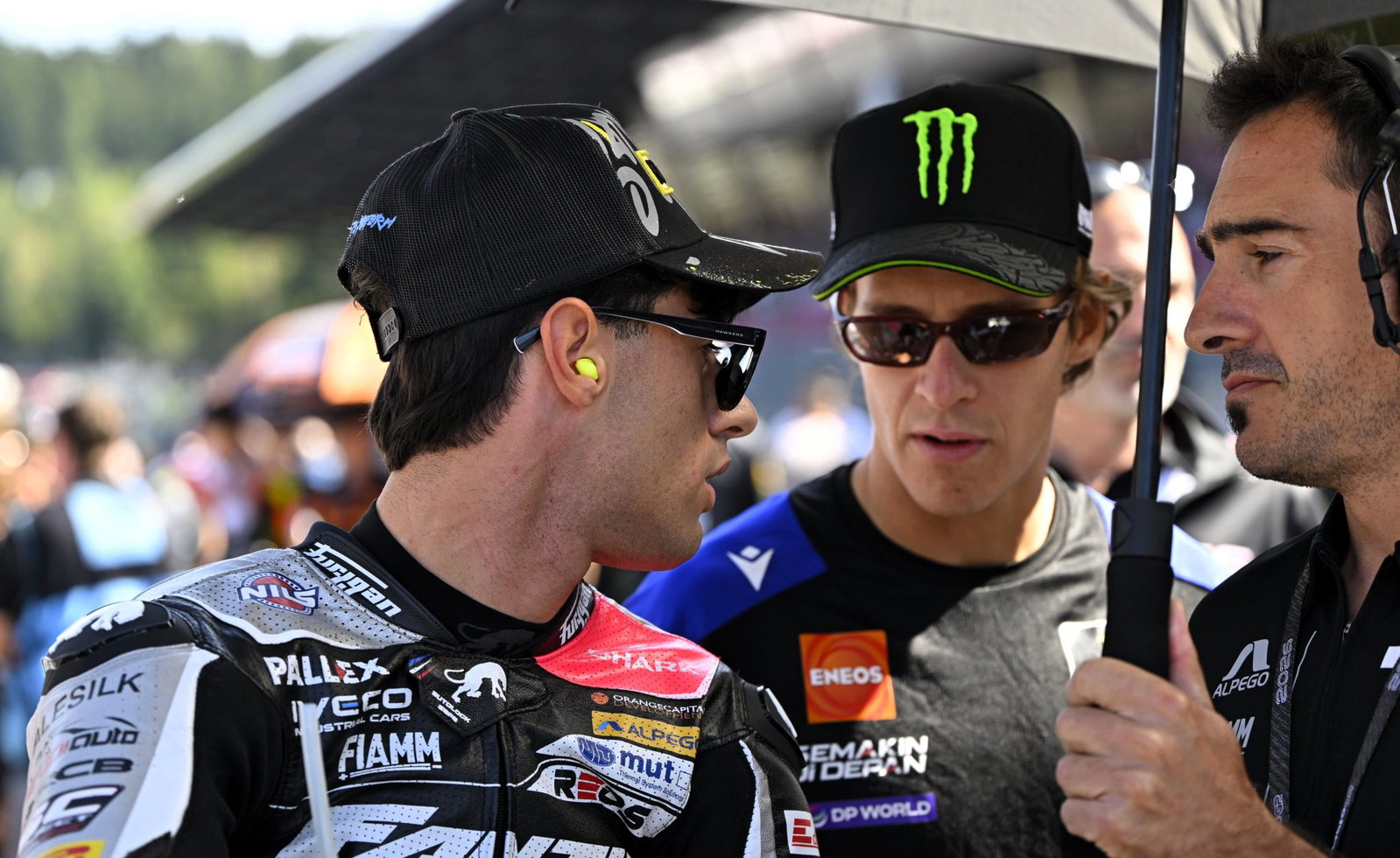 Tony Arbolino, Fabio Quartararo.