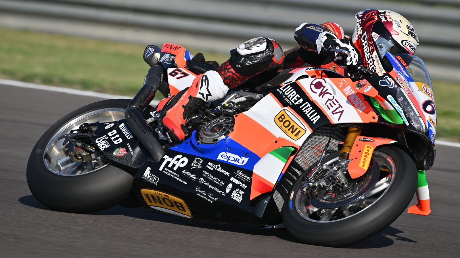 Alberto Surra, 2026 Italian WorldSBK. Credit: Gold and Goose.