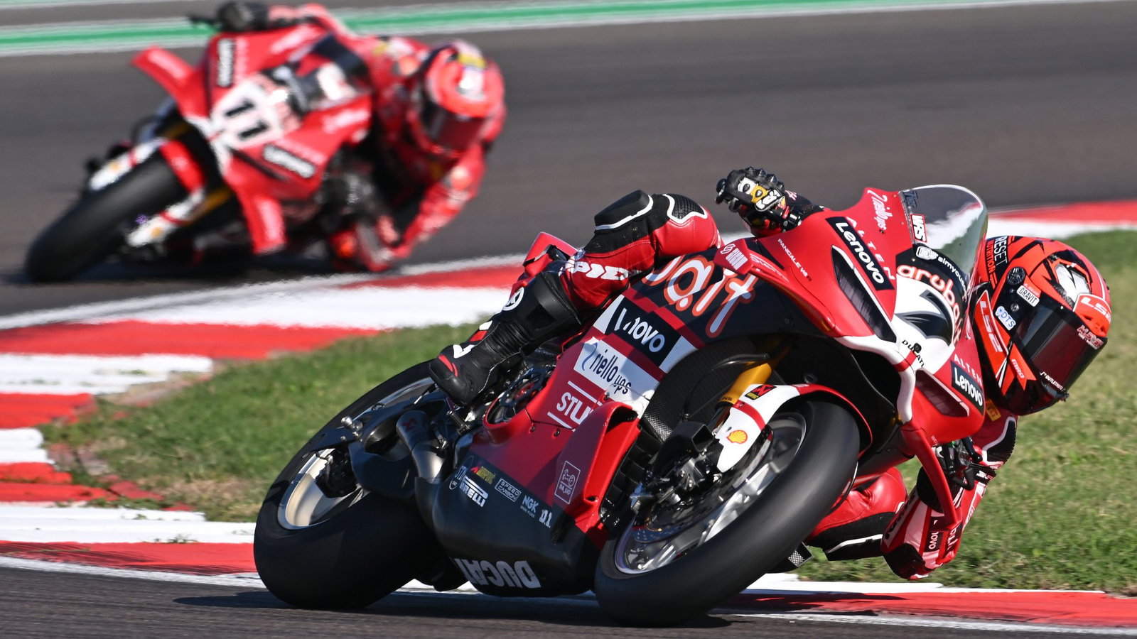 Iker Lecuona dominated Italian WorldSBK Race 1, winning comfortably ahead of Nicolo Bulega.