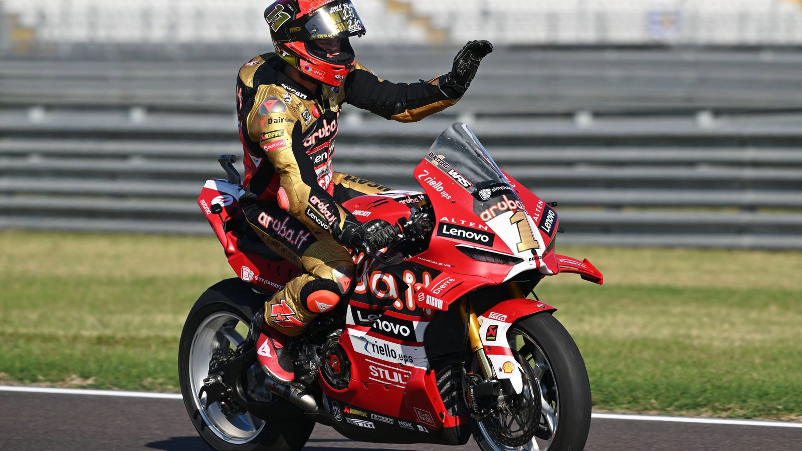 Nicolo Bulega became Ducati's first Italian WorldSBK champion by finishing secod in Race 2 at Cremona.