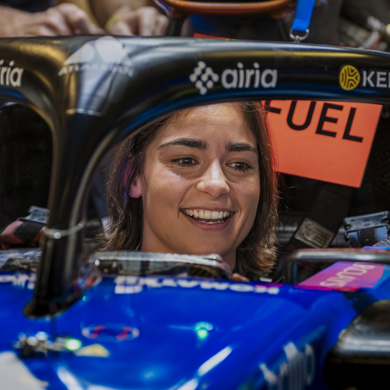 Jamie Chadwick completed her first F1 test with Williams 