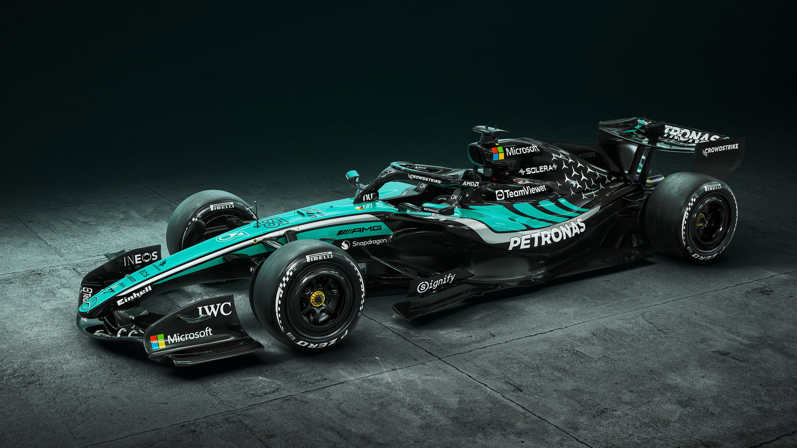 Mercedes is celebrating Malaysia's F1 return