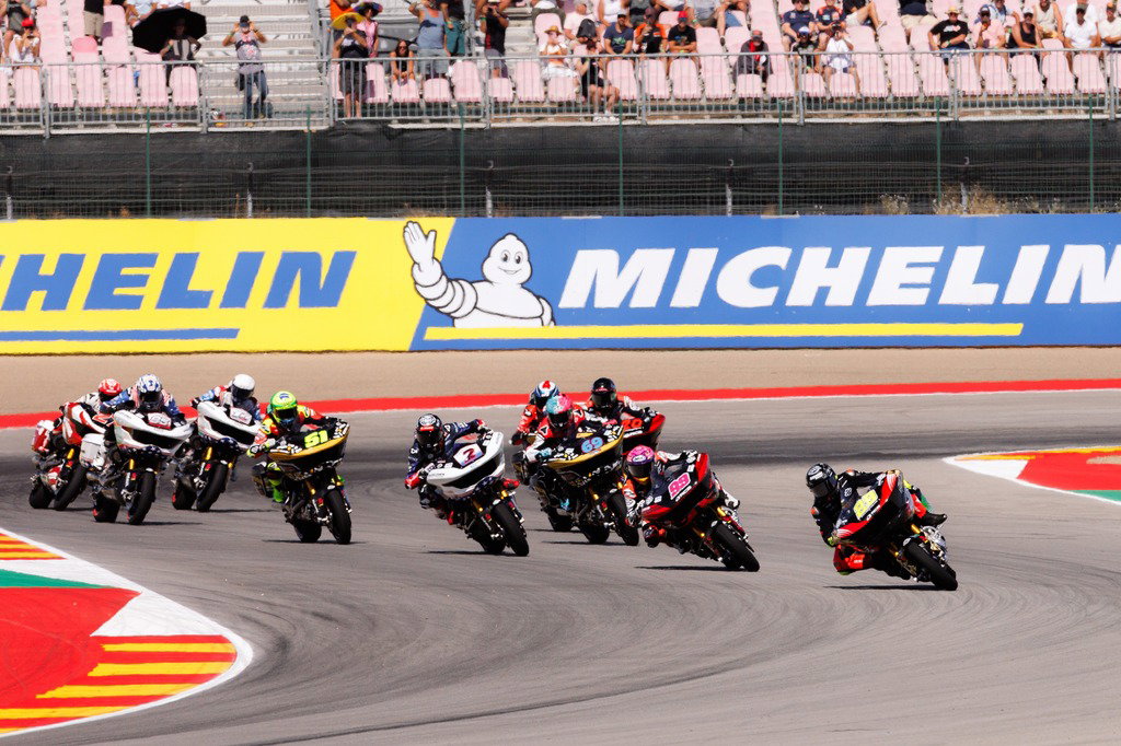 Andrea Iannone, Harley-Davidson Bagger World Cup, Aragon.