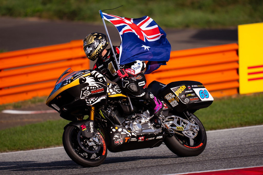 Archie McDonald, Harley-Davidson Bagger World Cup.