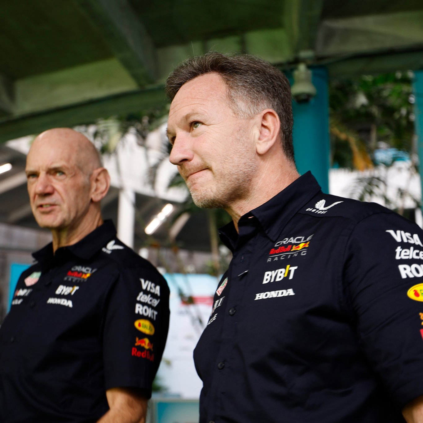 Christian Horner and Adrian Newey were colleagues at Red Bull