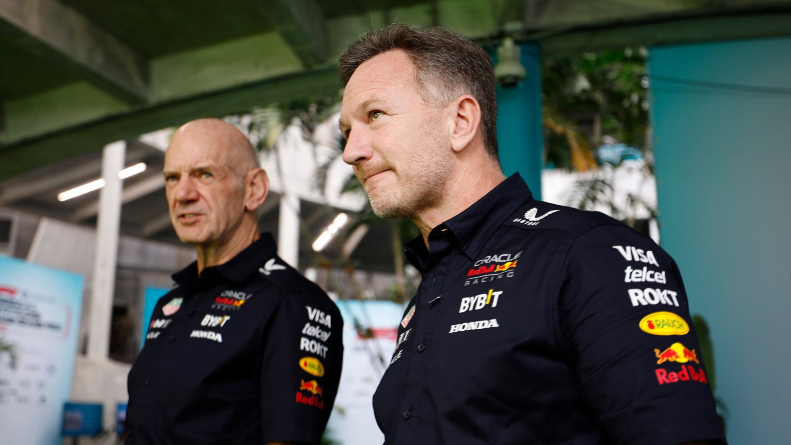 Christian Horner and Adrian Newey were colleagues at Red Bull