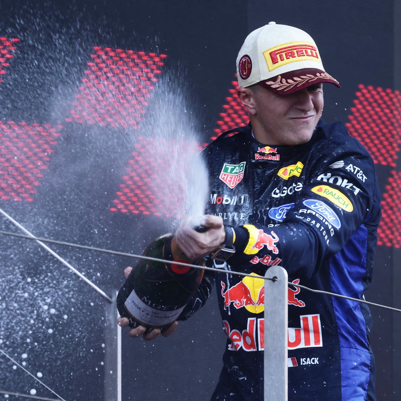 Isack Hadjar has been retained by Red Bull for 2027