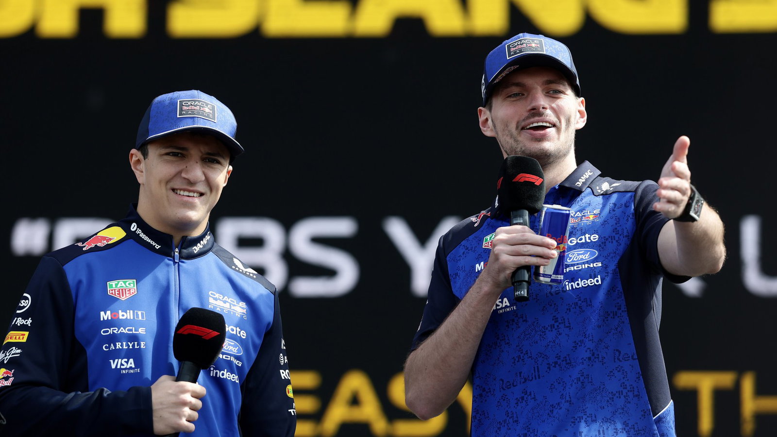 Isack Hadjar and Max Verstappen will remain team-mates at Red Bull in 2027