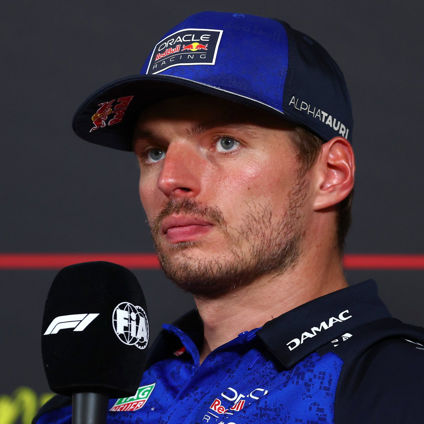 Max Verstappen said he had no answer to Mercedes on the straights 