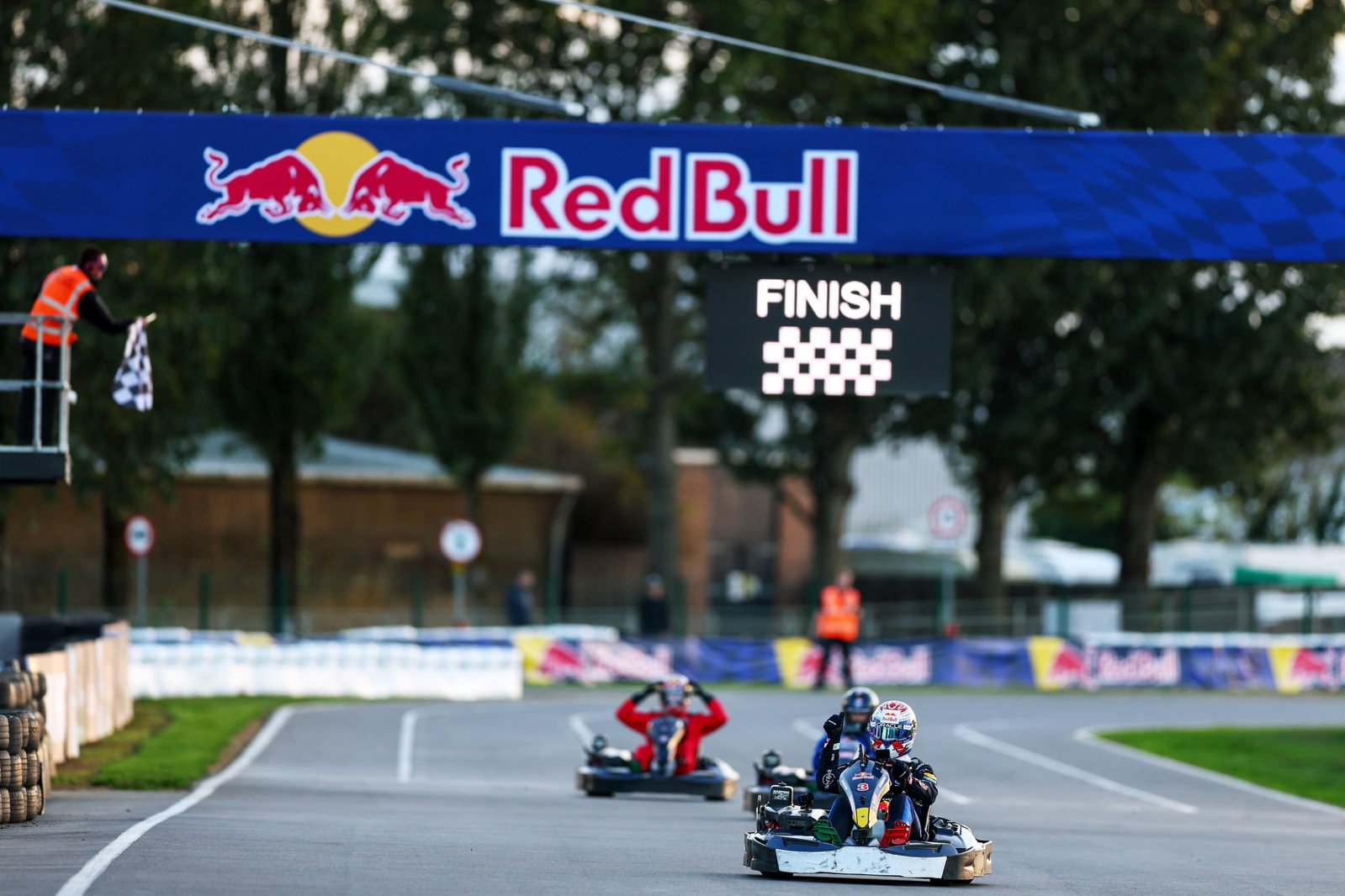 Verstappen took just 14 laps to pass all 100 rivals