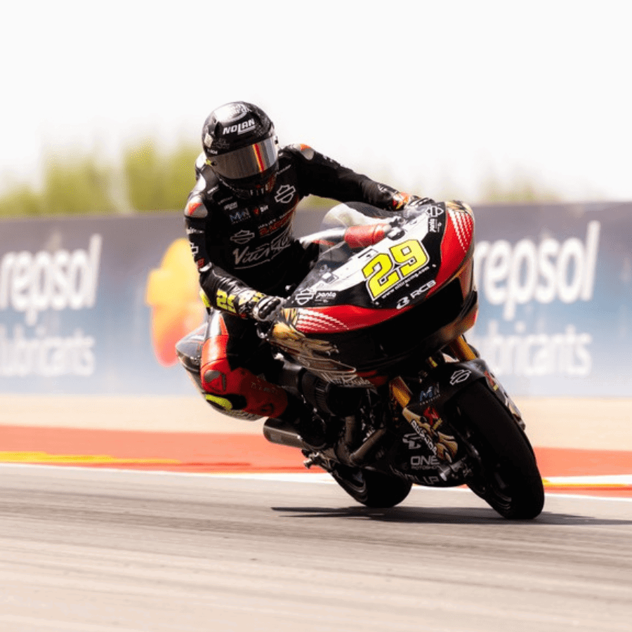 Andrea Iannone, Harley-Davidson Bagger World Cup, Aragon.
