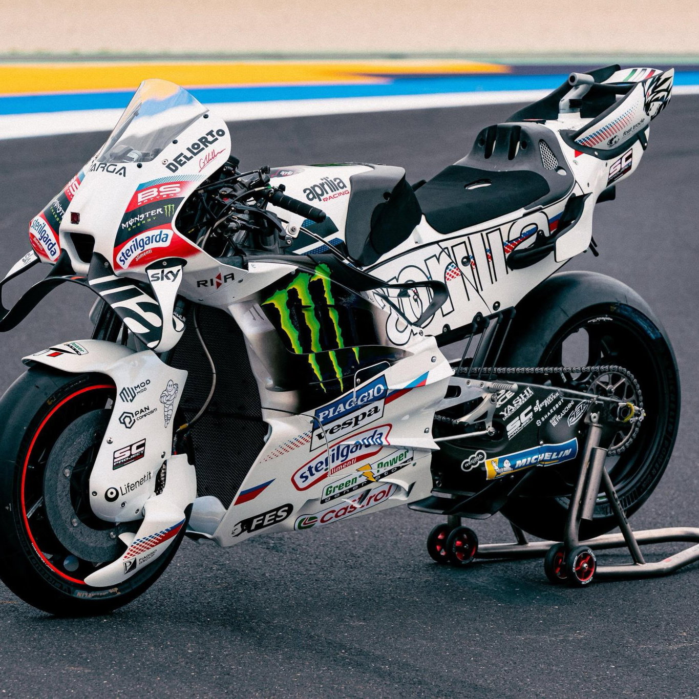 Aprilia special livery for Misano