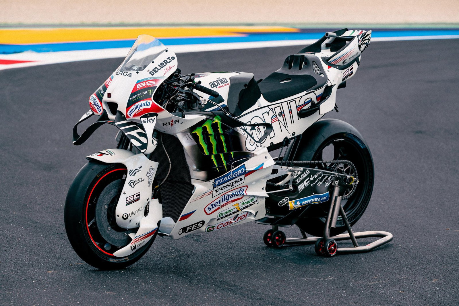 Aprilia special livery for Misano