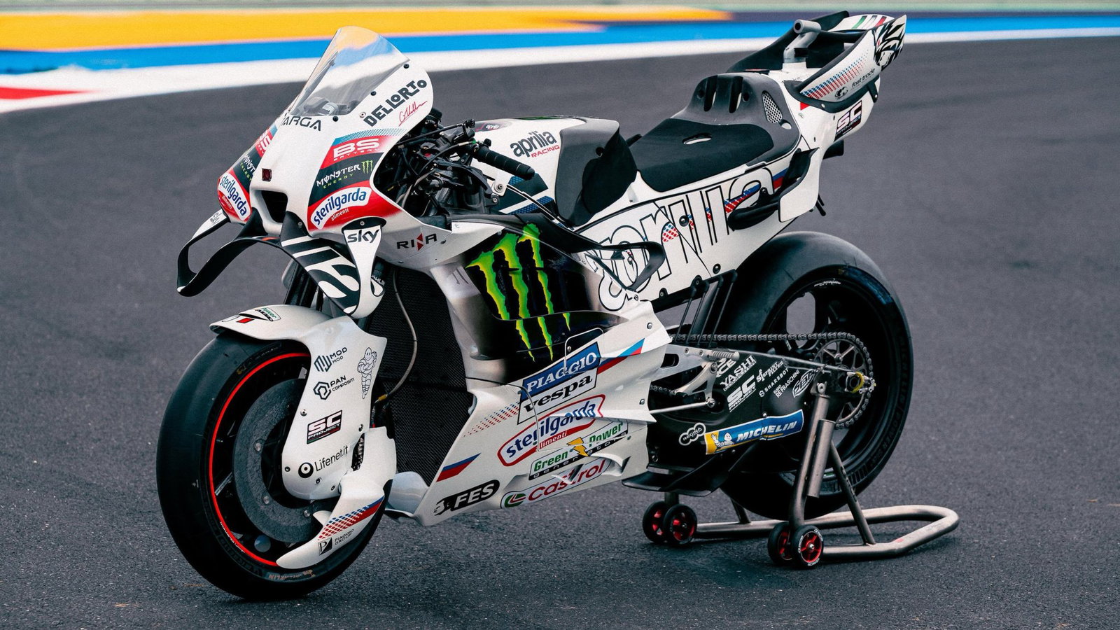 Aprilia special livery for Misano
