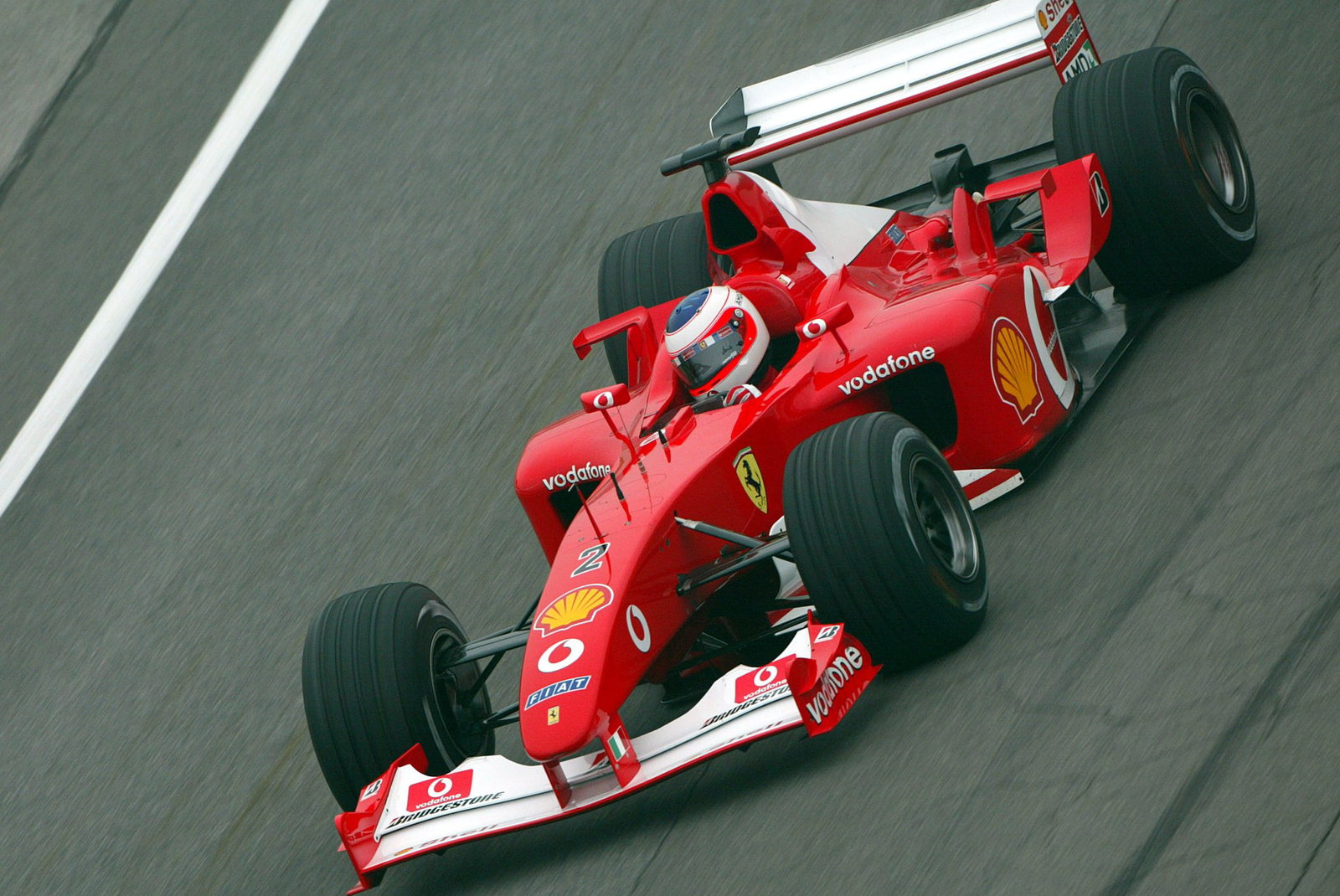 Barrichello will also reunite with the F2002