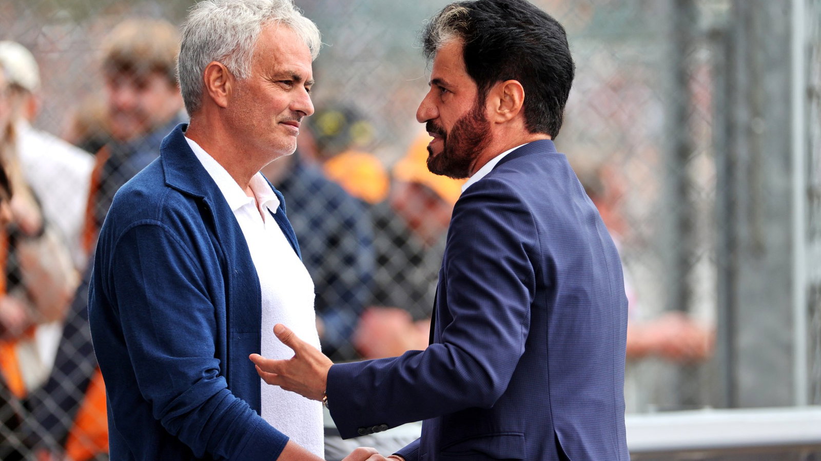 Ben Sulayem with Mourinho 