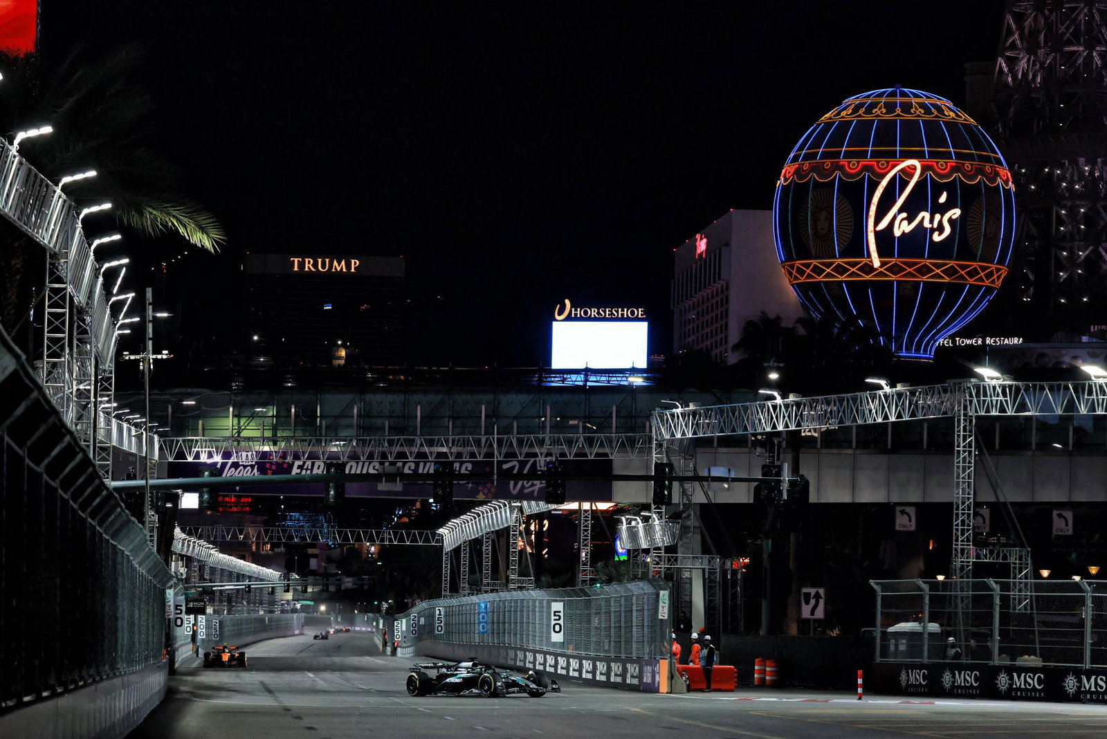 The Las Vegas Grand Prix is held on a Saturday