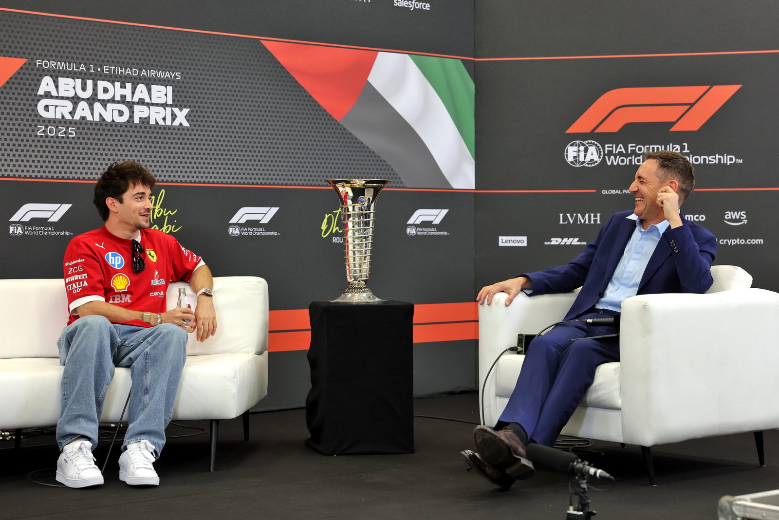 Clarkson hosts the FIA press conferences