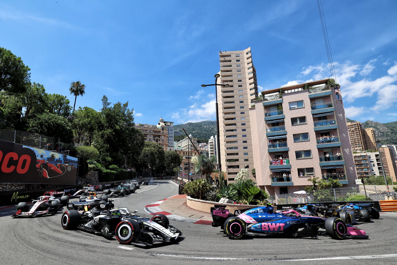 Overtaking is notoriously difficult in Monaco 