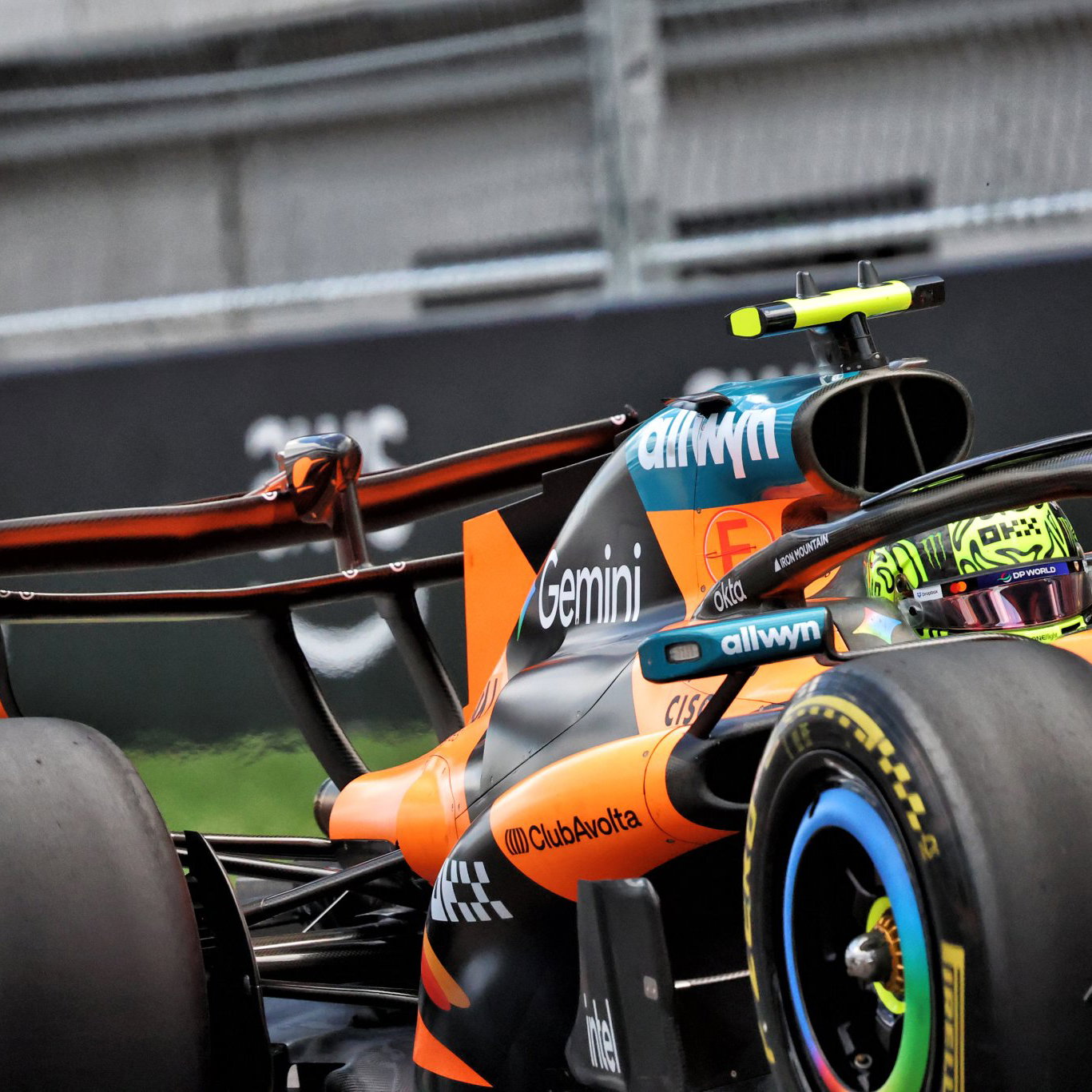 McLaren first trialed the rear wing at the Hungarian Grand Prix