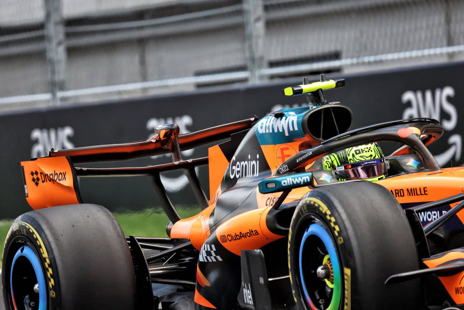 McLaren first trialed the rear wing at the Hungarian Grand Prix