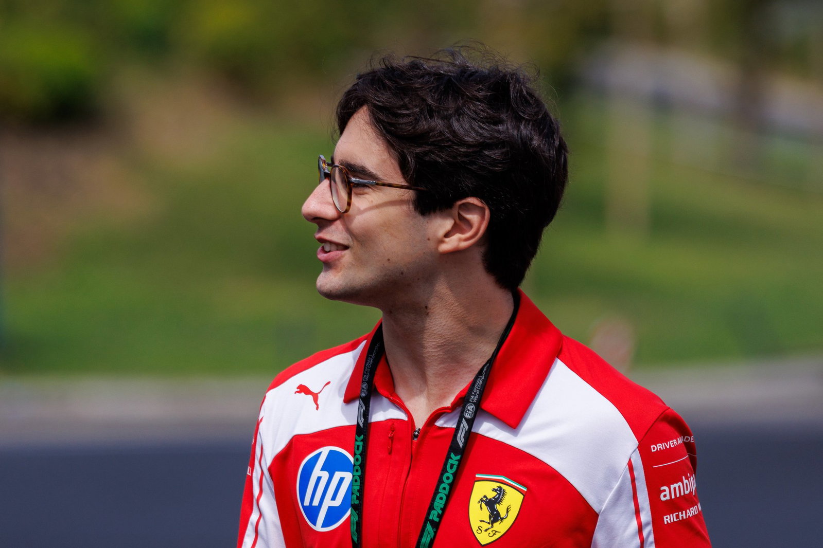 Camara is part of Ferrari's young driver academy 