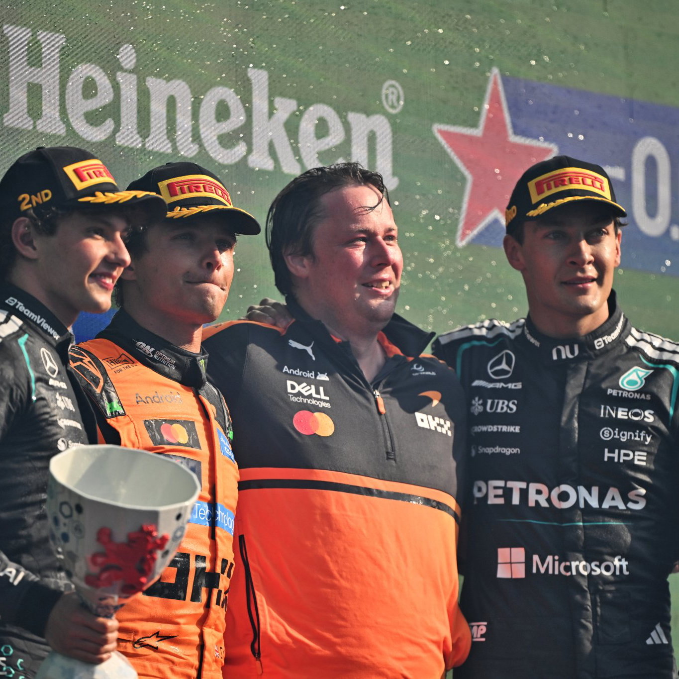George Russell, Mercedes F1 team, 2026 Dutch GP