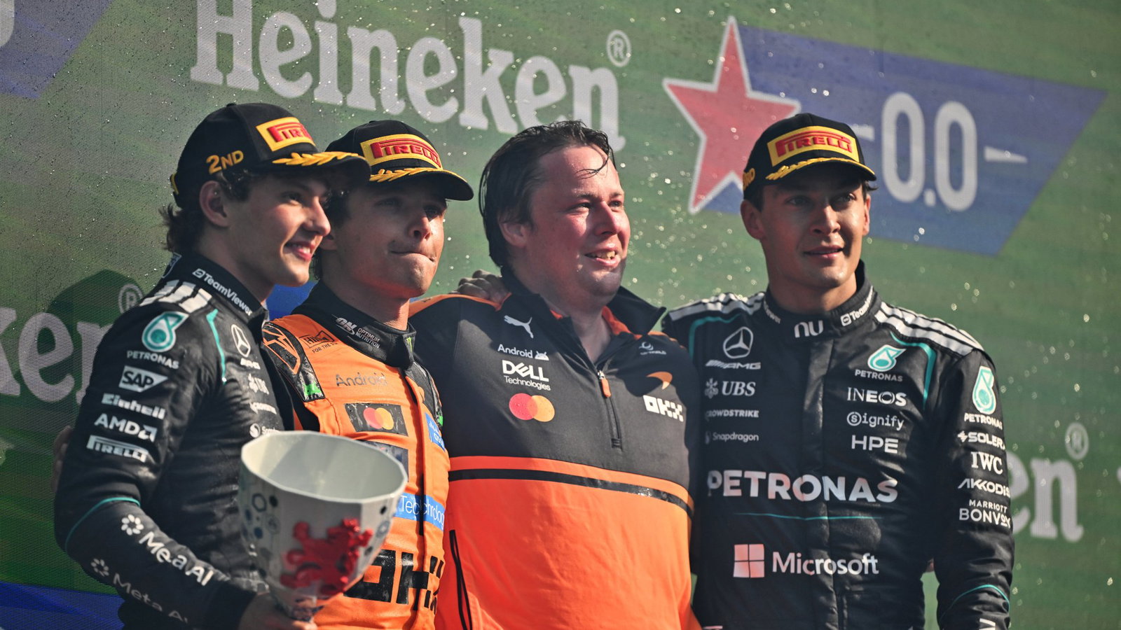 George Russell, Mercedes F1 team, 2026 Dutch GP