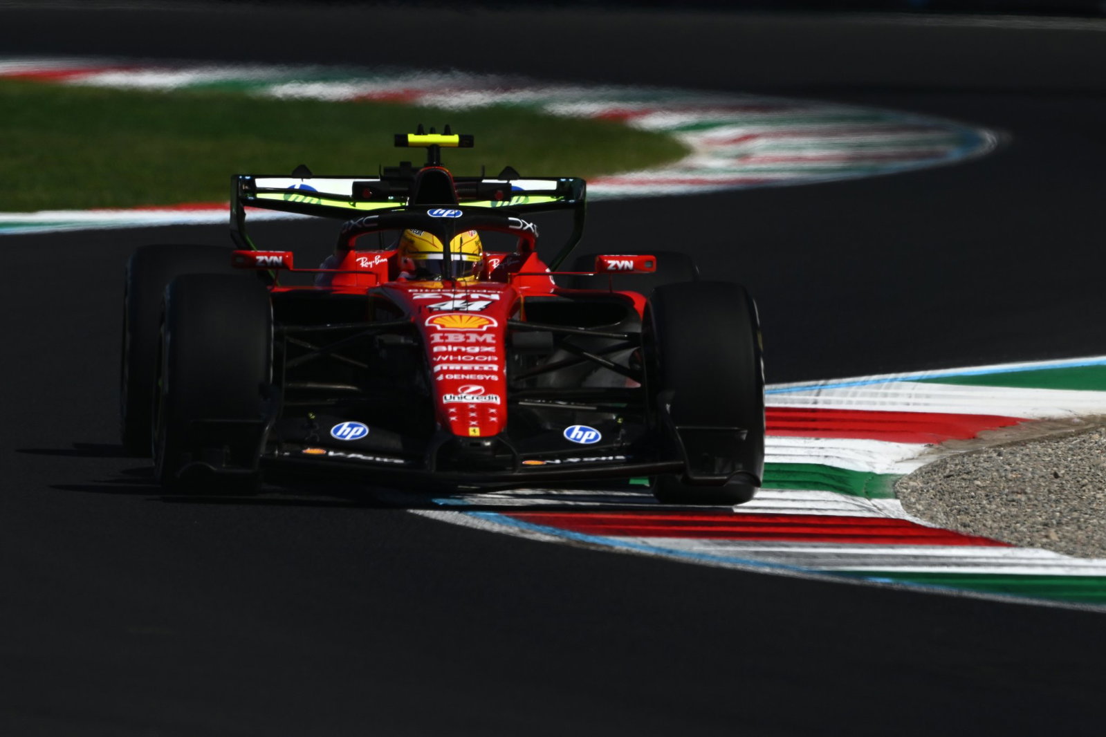 Ferrari is running a special livery for its home race at Monza
