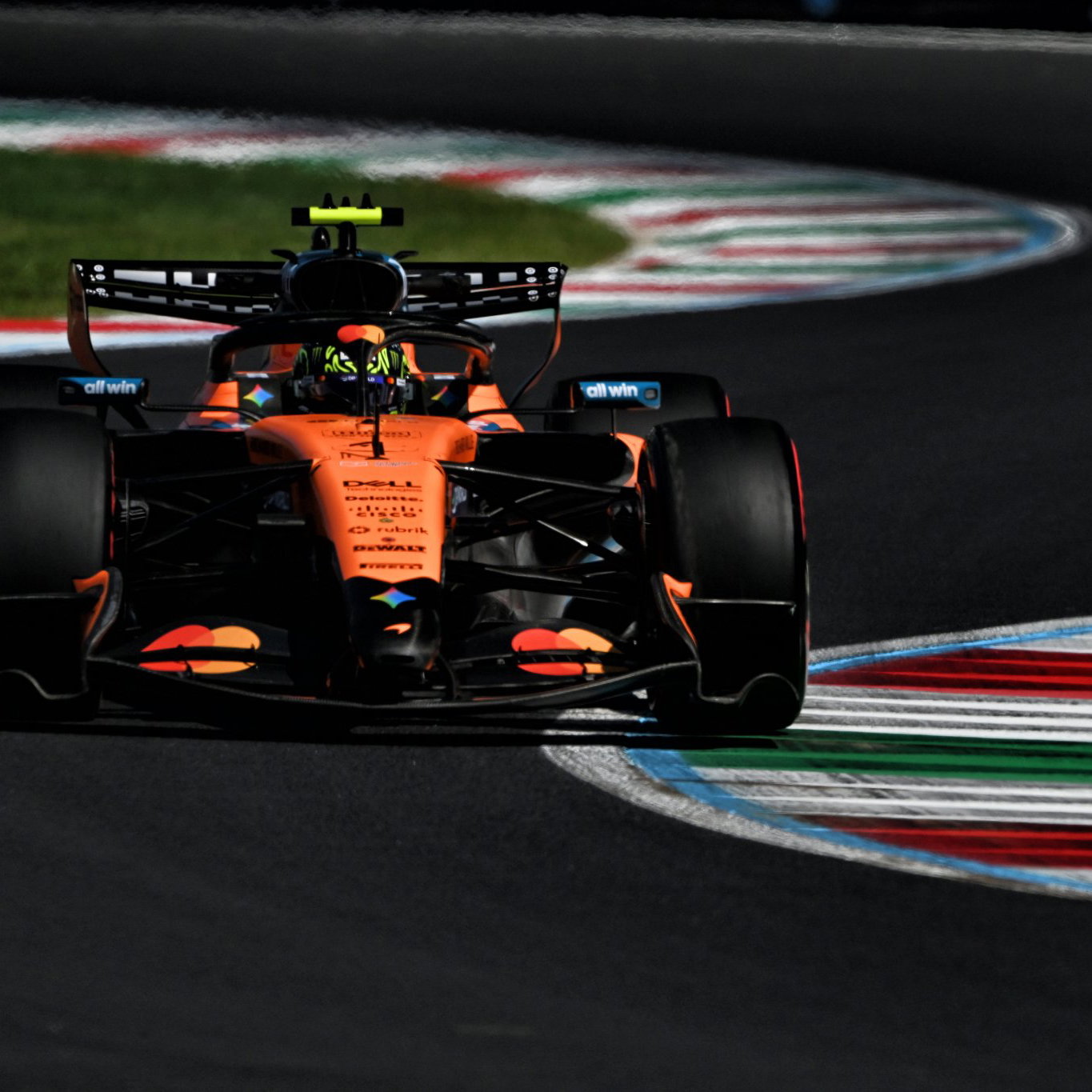 Norris will start from eighth at the Italian Grand Prix