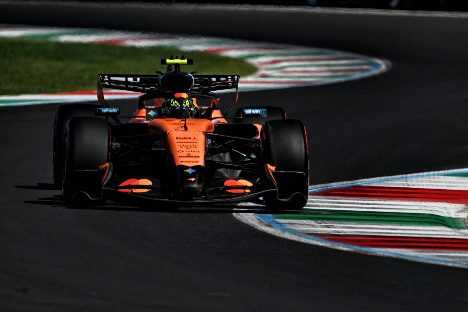 Norris will start from eighth at the Italian Grand Prix