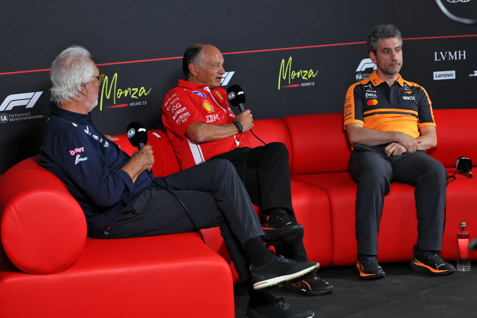 Briatore pointed the finger at McLaren - which did not go down well