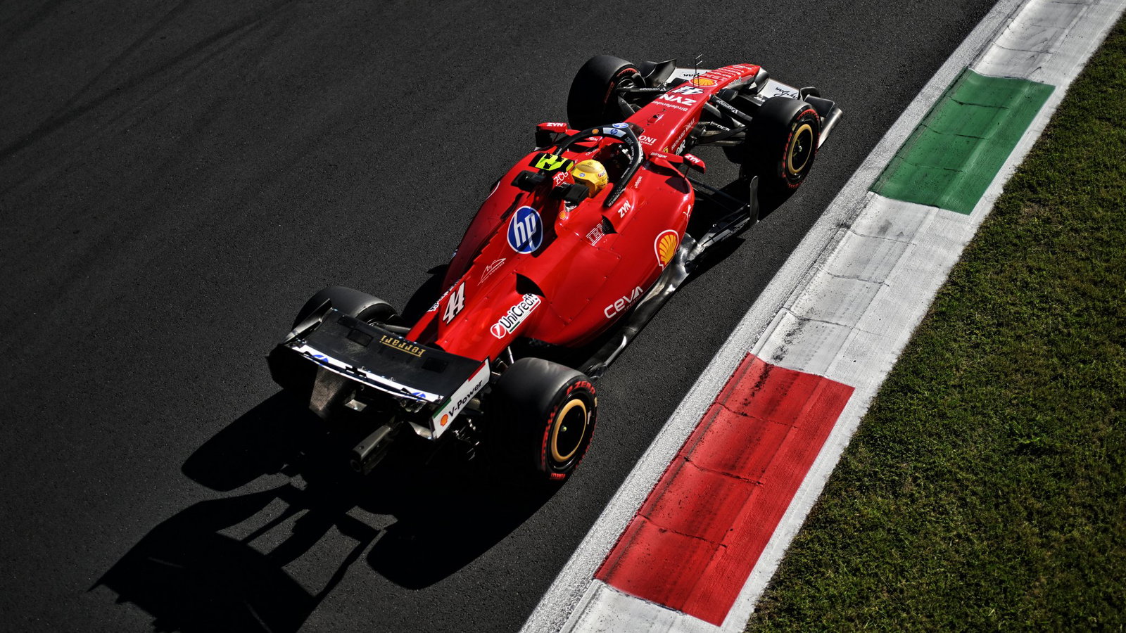 Hamilton at Monza