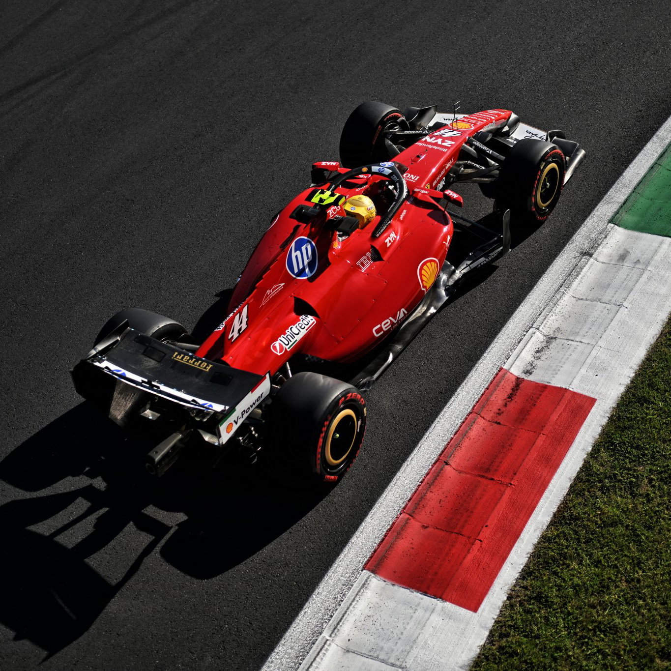 Hamilton at Monza