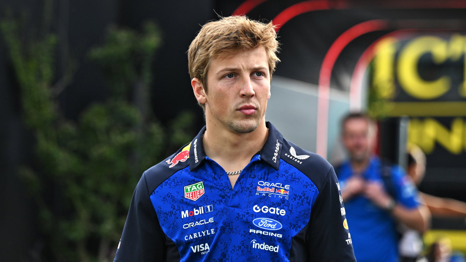 Lawson will start at the back in Monza