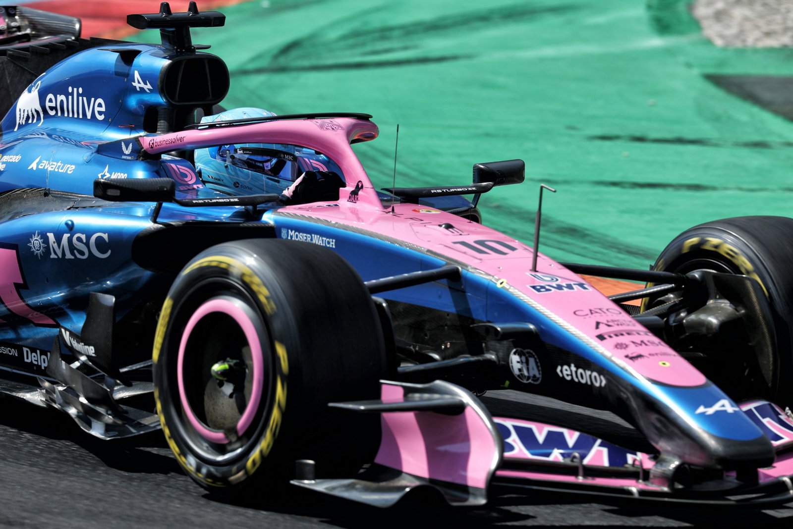 Gasly at Monza