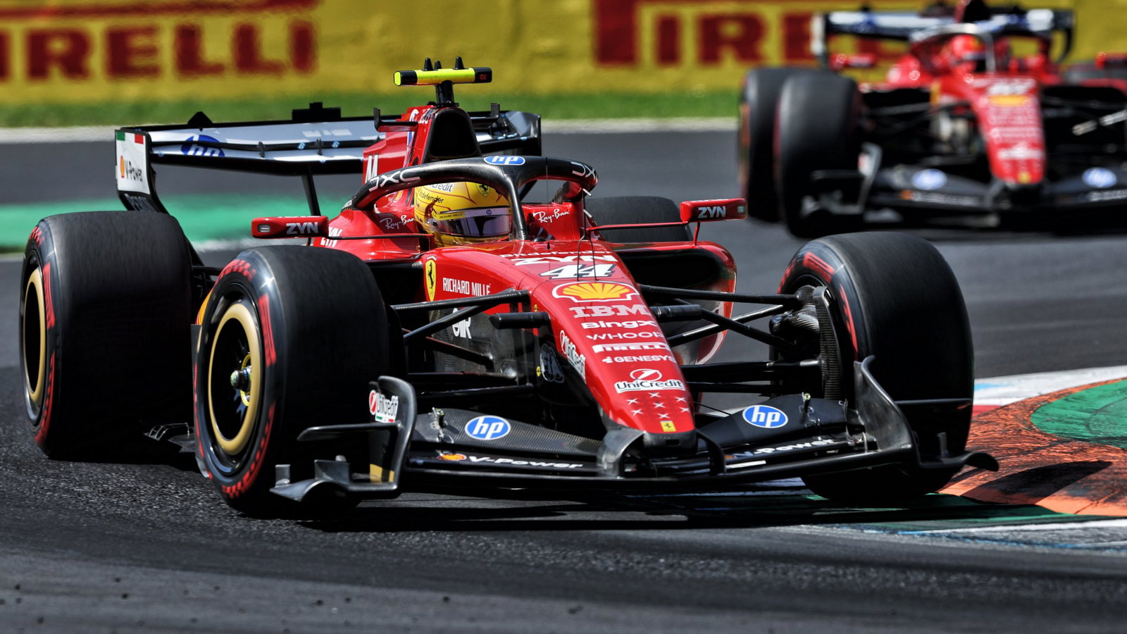 There is seemingly growing tension between Lewis Hamilton and Charles Leclerc
