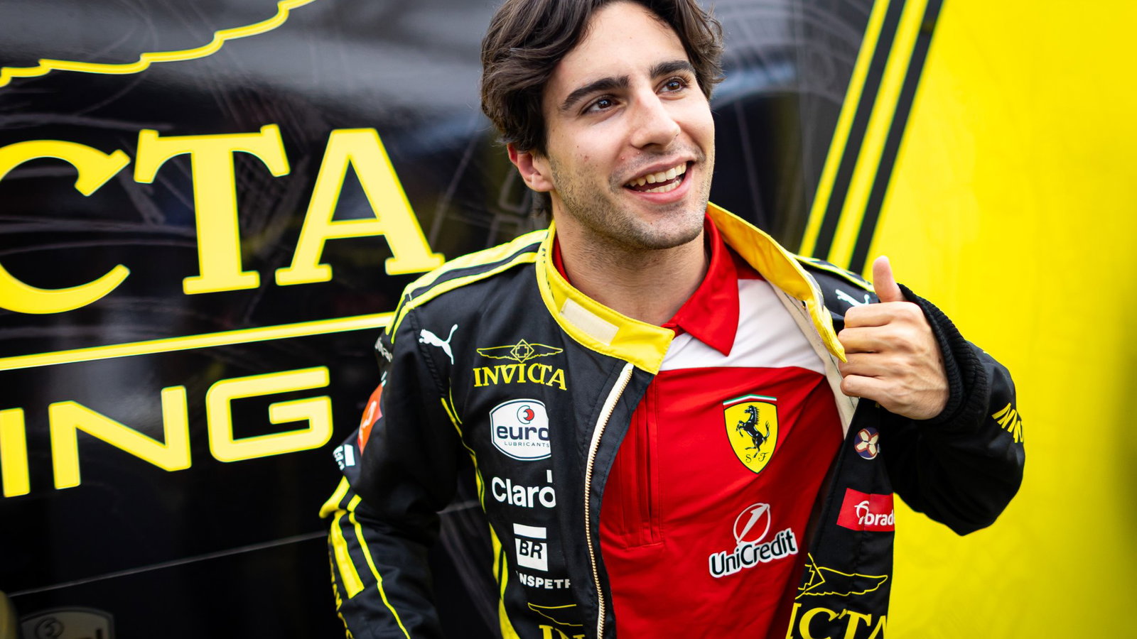 Rafael Camara is second in the Formula 2 standings 