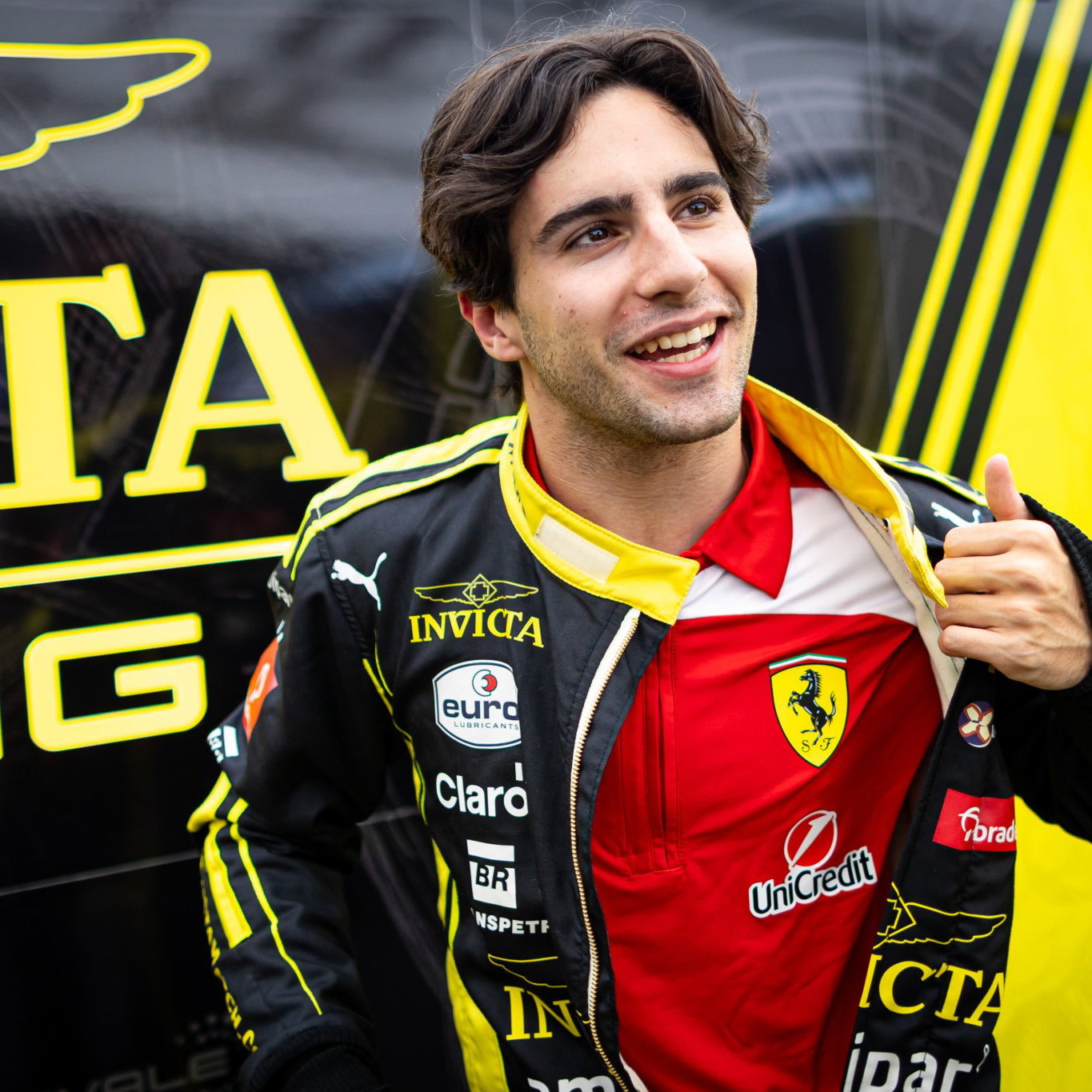 Rafael Camara is second in the Formula 2 standings