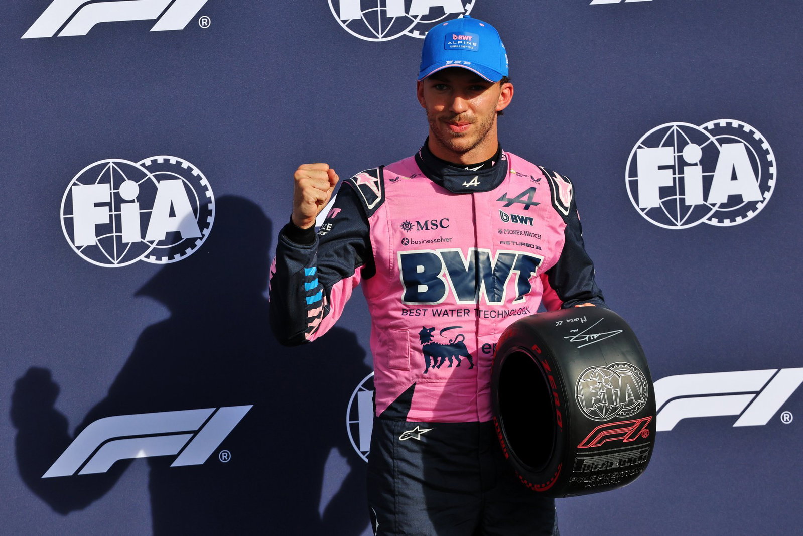 Gasly - who won at Monza in 2020 - scored his first F1 pole