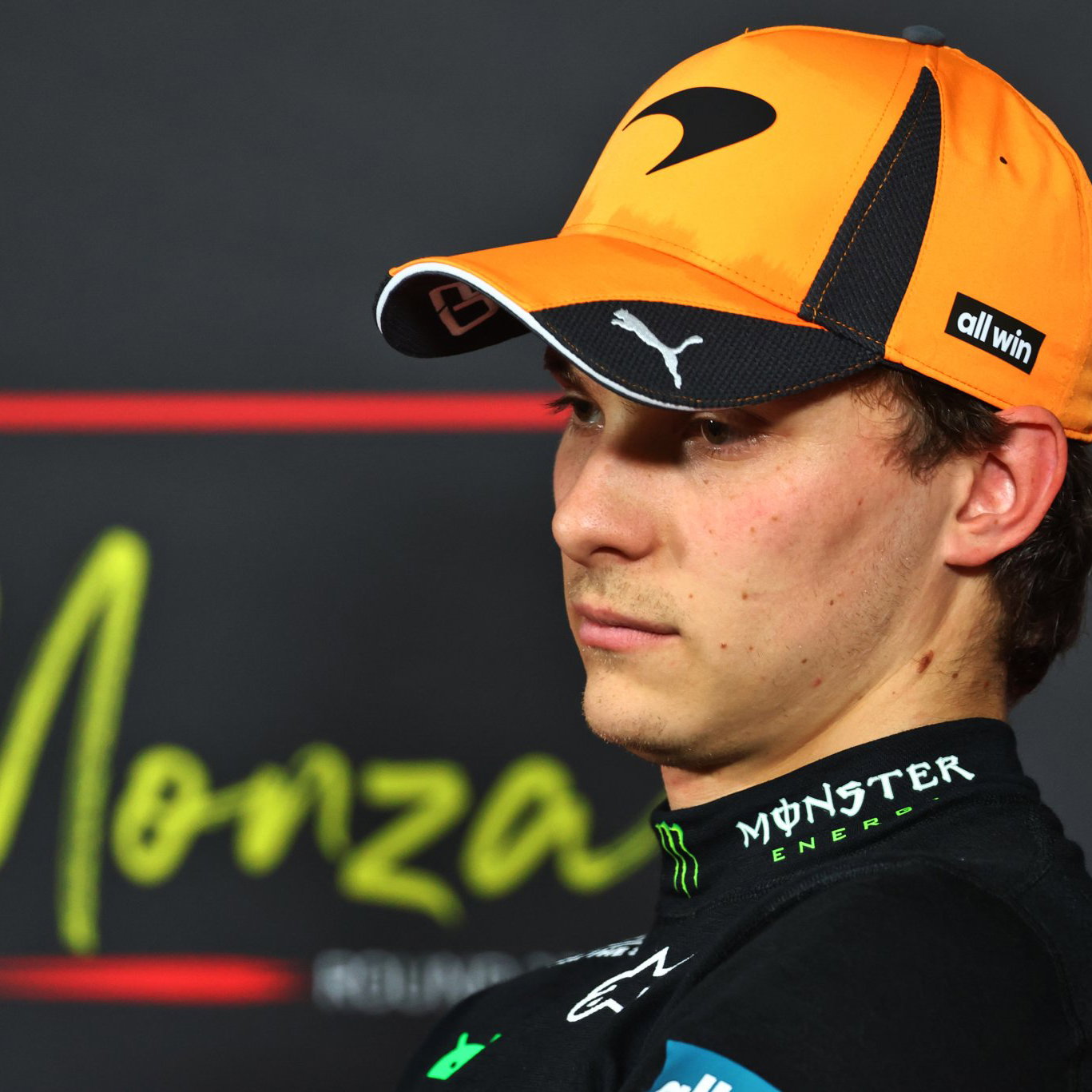 Oscar Piastri has been handed a three-place grid drop