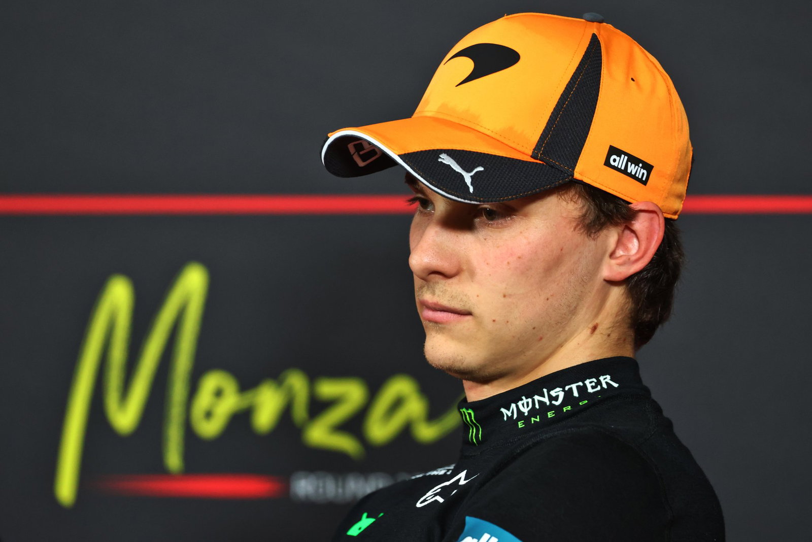 Oscar Piastri has been handed a three-place grid drop