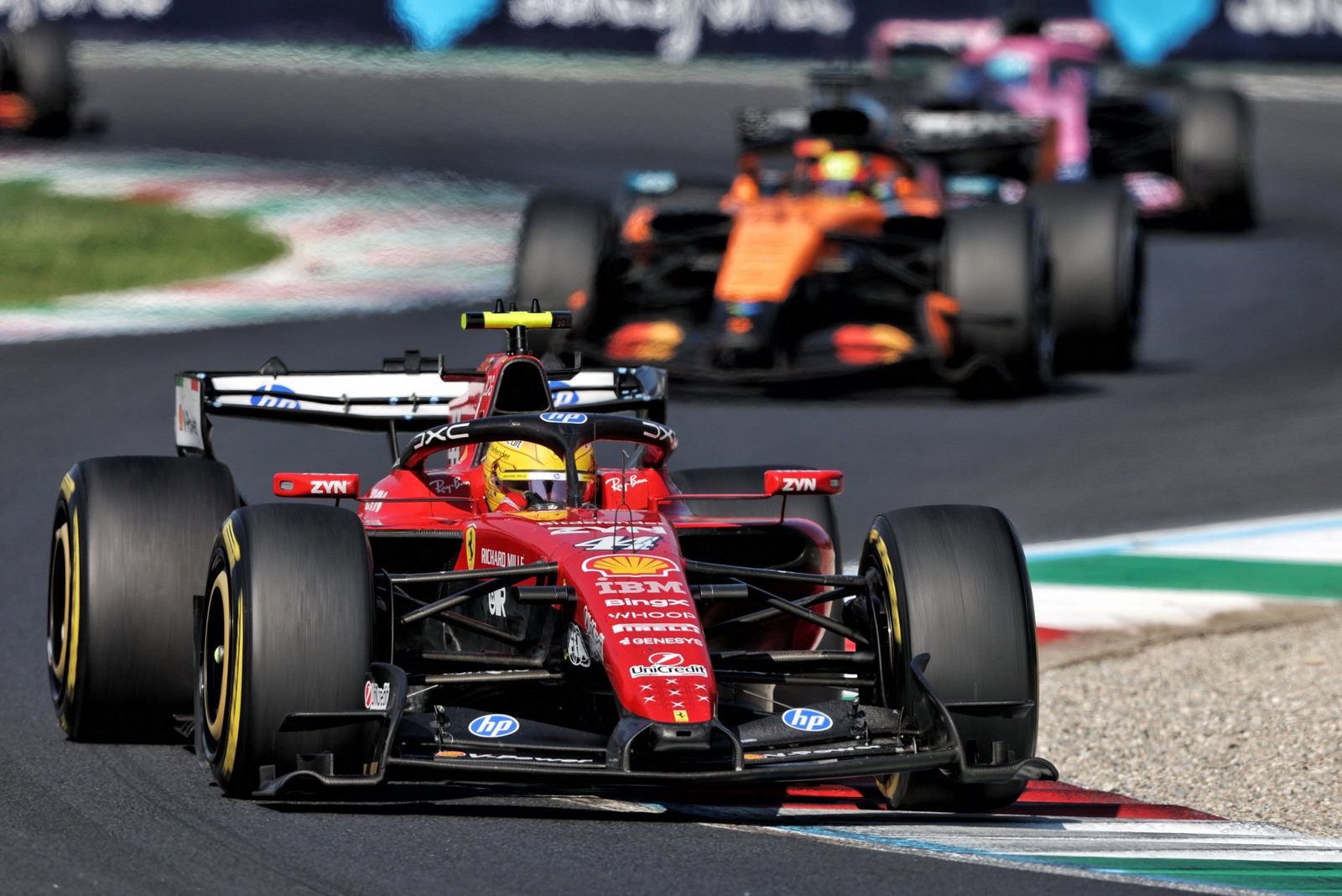 Hamilton lost further ground in the championship after finishing sixth