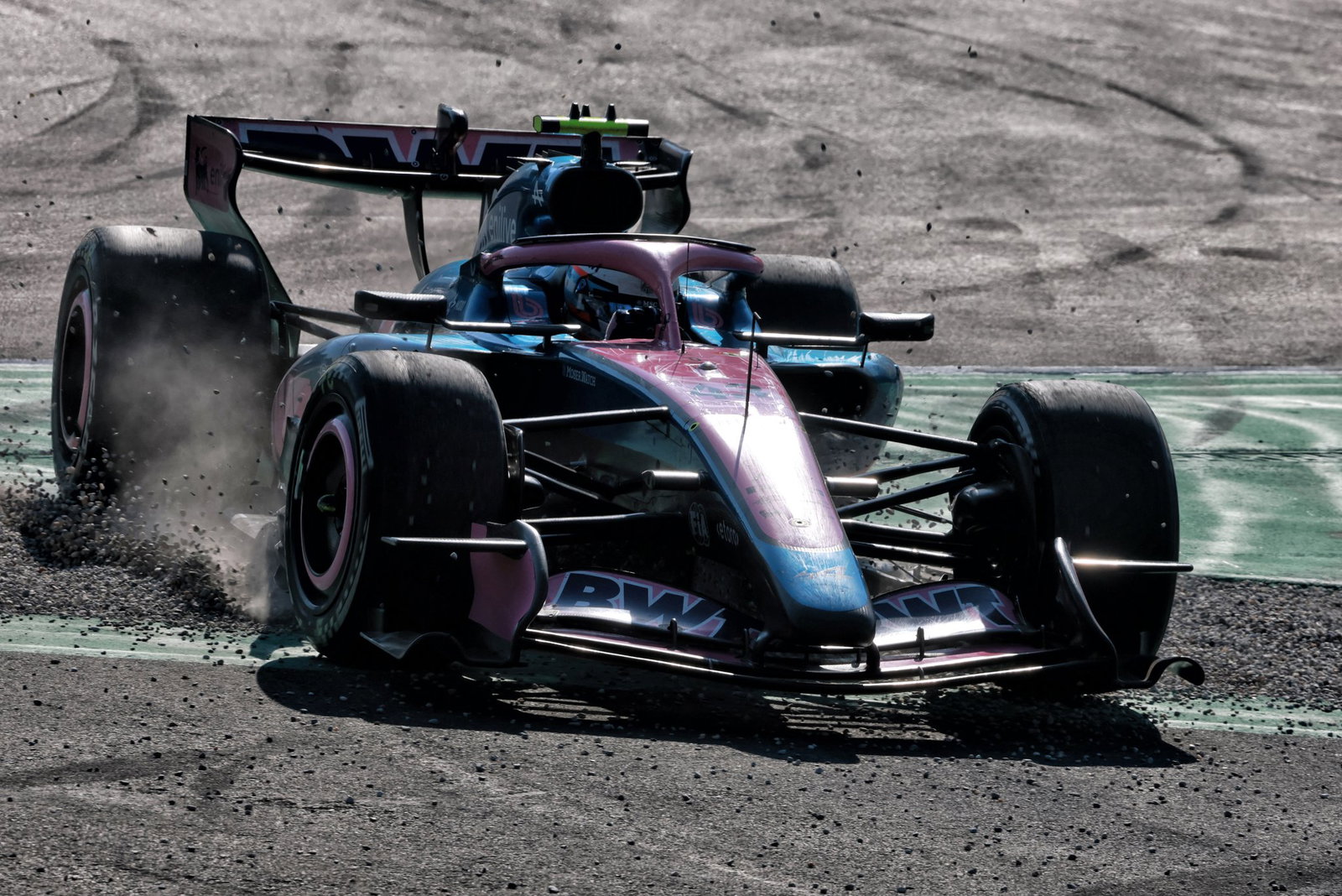 Colapinto goes off at Monza