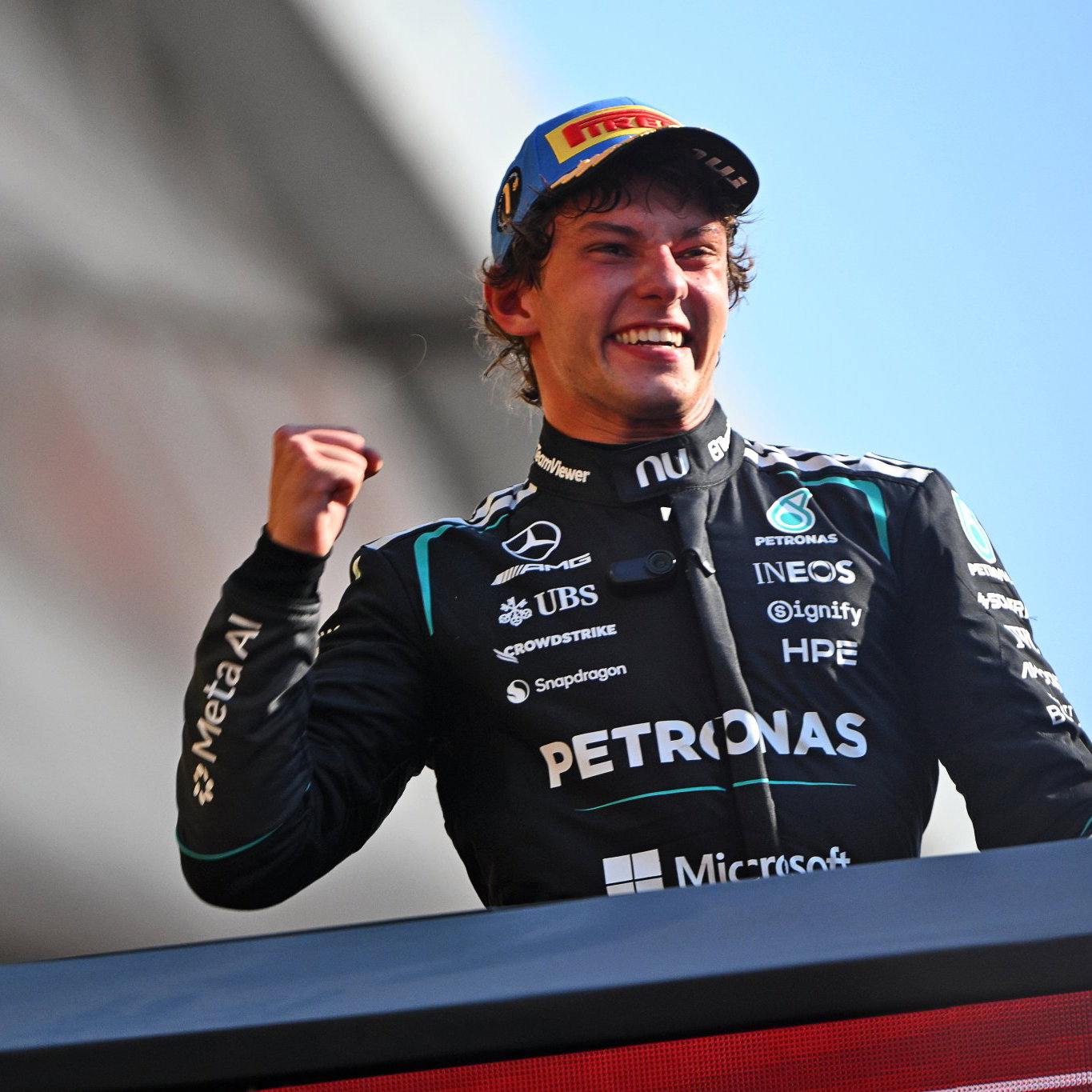 Andrea Kimi Antonelli, Mercedes, 2026 Italian GP