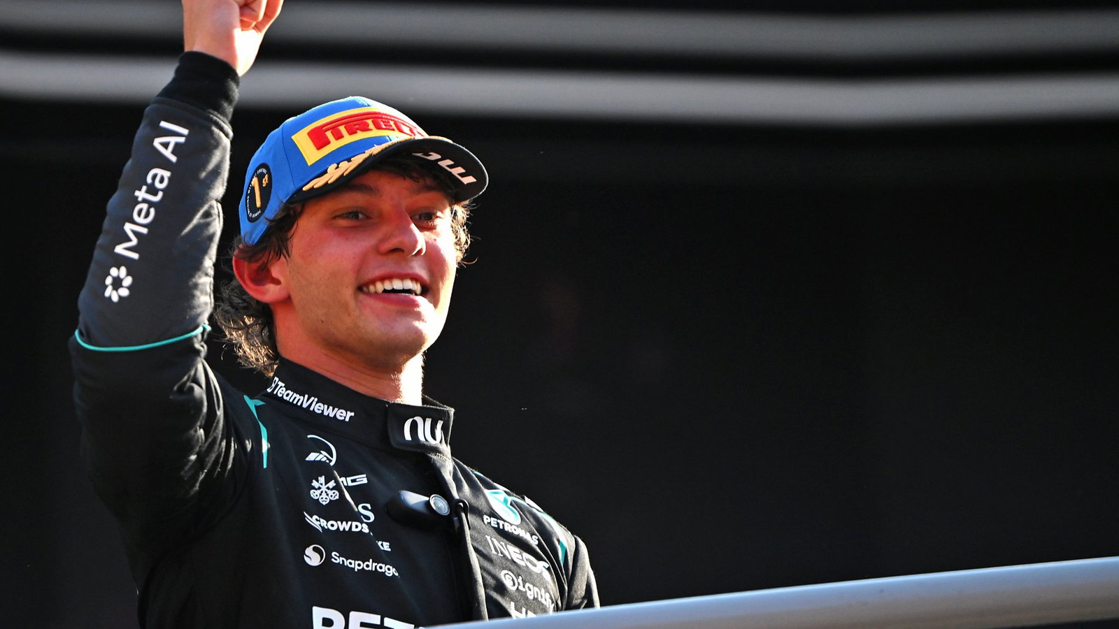 Kimi Antonelli is on target to become F1's youngest world champion