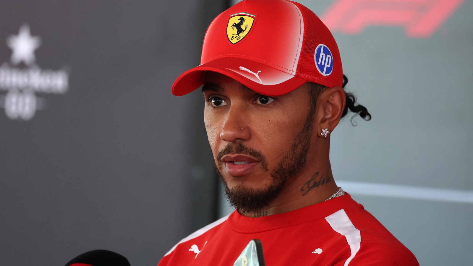 Hamilton was less than pleased with his qualifying result